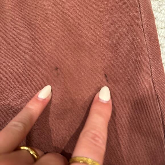 LOVERVET Women's Tummy Control Crop Straight Jeans Size 16W In Burgundy - Picture 6 of 14